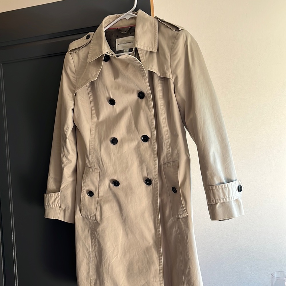 Banana republic trench coat
